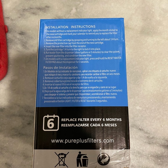 Pure plus water filter new never opened - Picture 4 of 4